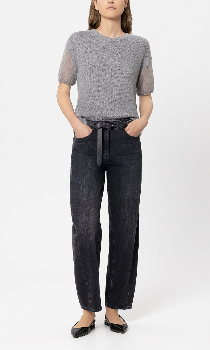 LUISA CERANO: Пуловер с пайетками