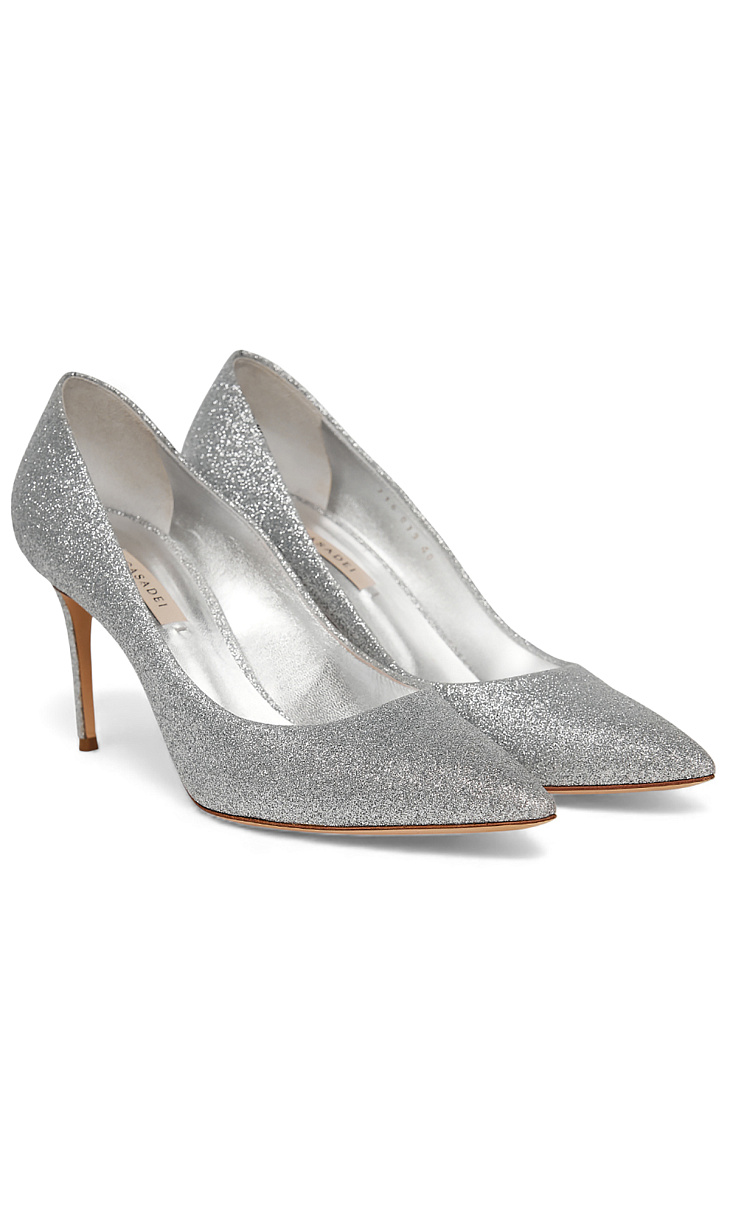 Casadei: Блестящие туфли