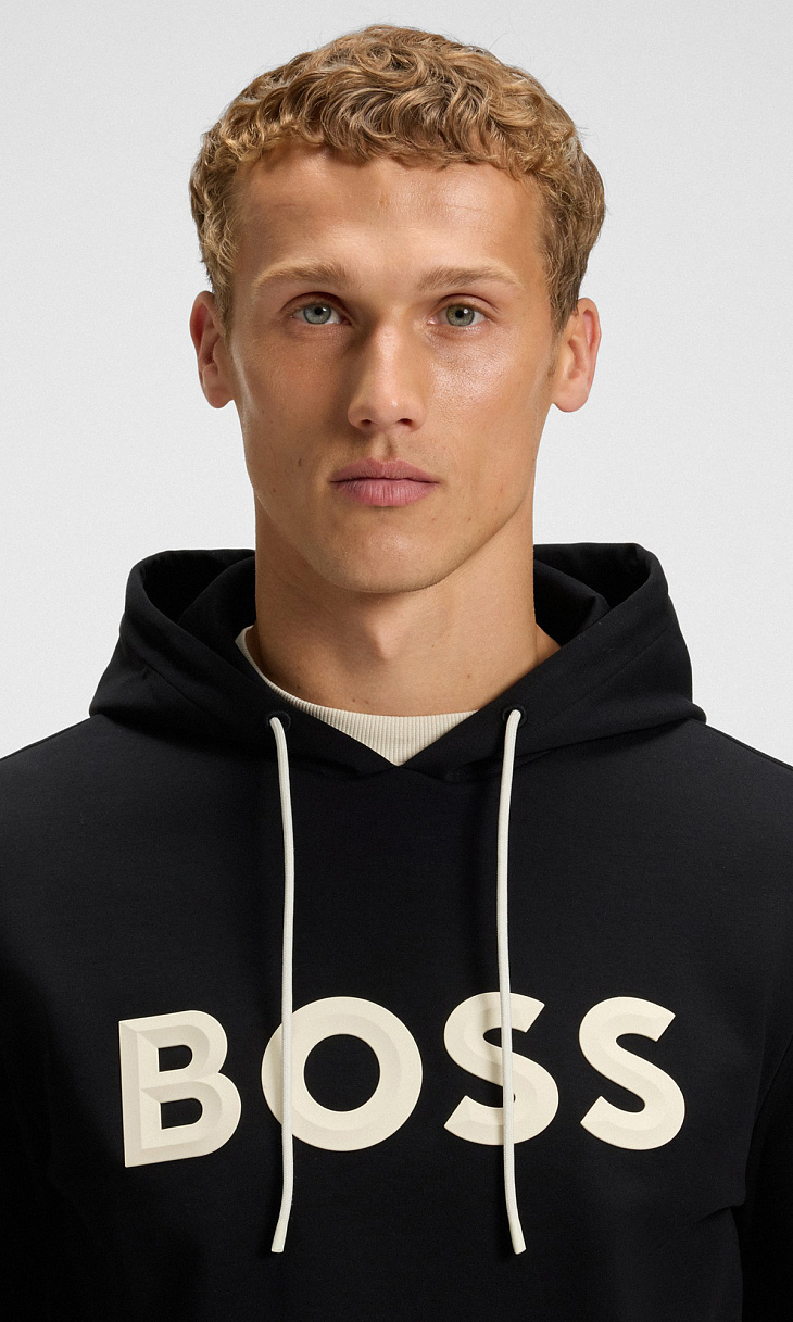 HUGO BOSS: Толстовка с капюшоном