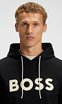 HUGO BOSS: Толстовка с капюшоном