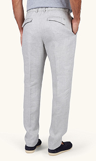 Брюки из льна