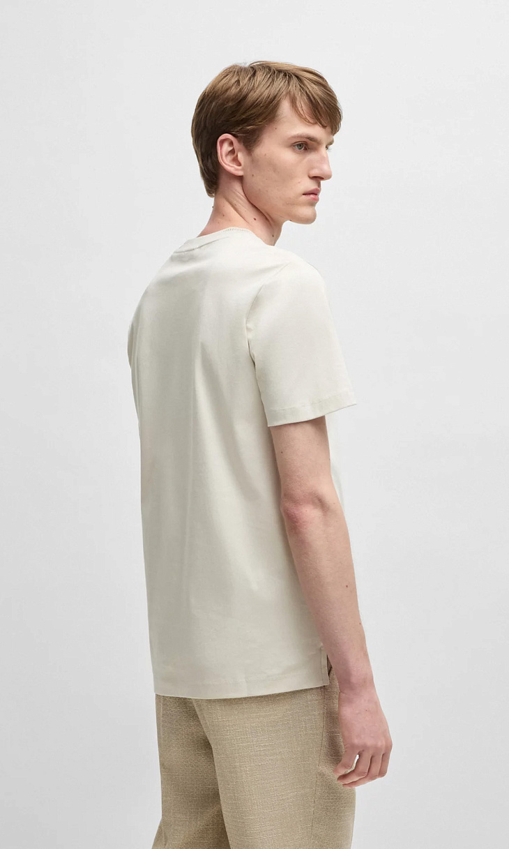HUGO BOSS: Футболка из хлопка