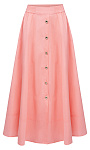 TWINSET: Юбка из поплина с пуговицами