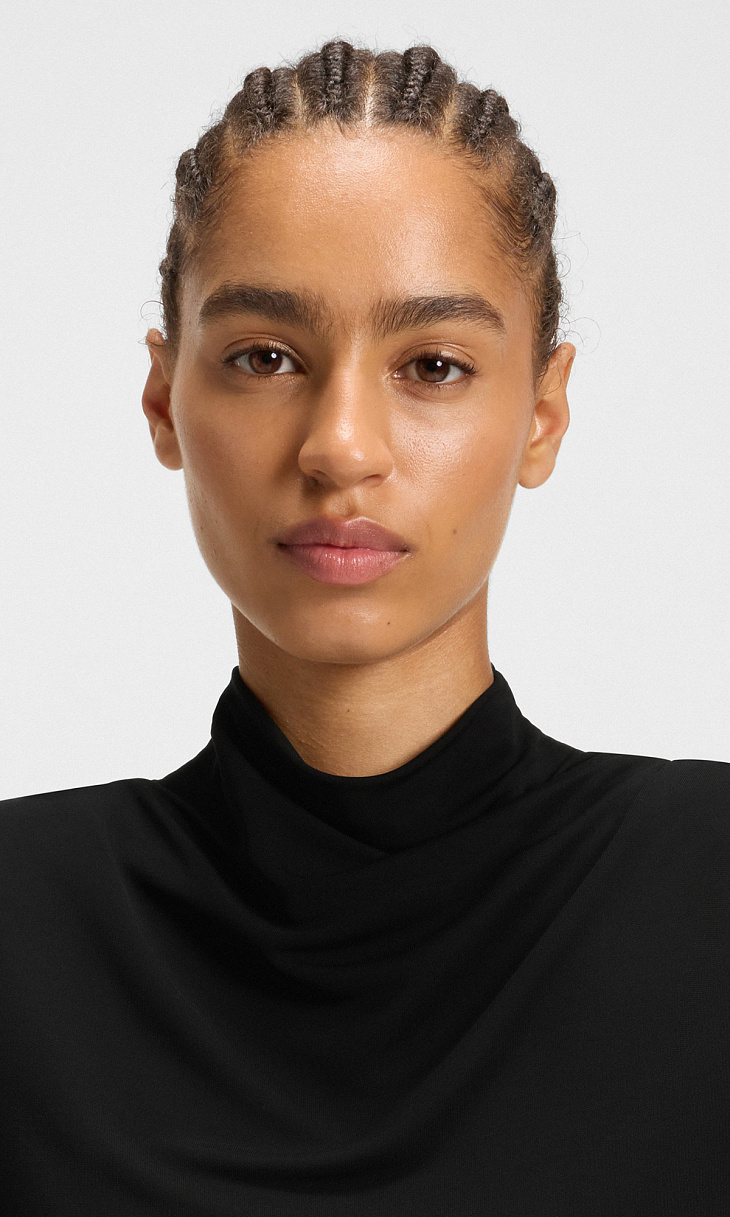 HUGO BOSS: Платье из джерси