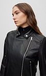 HUGO BOSS: Куртка из кожи