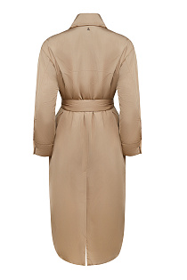 Плащ с поясом