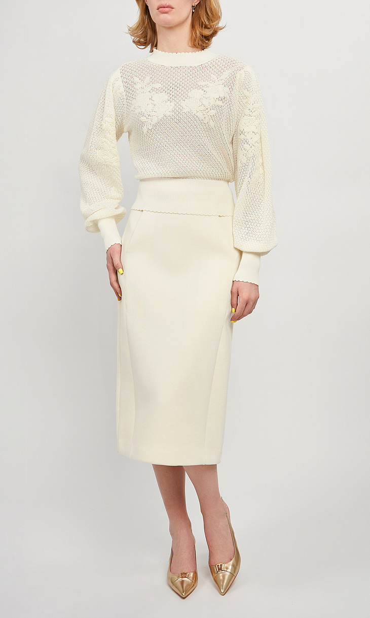 TWINSET: Юбка прямого кроя