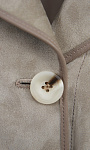 MARION FASHION: Дубленка на пуговицах