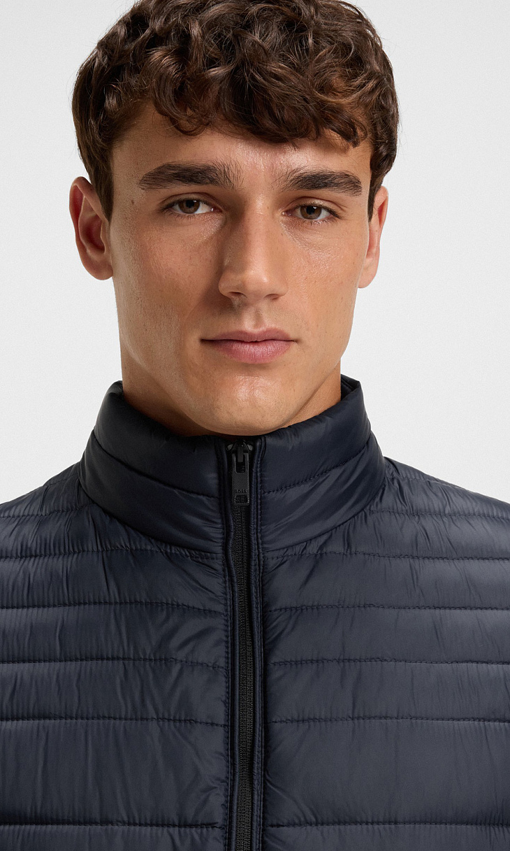 HUGO BOSS: Куртка с воротником-стойкой