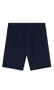 Шорты из хлопка и льна