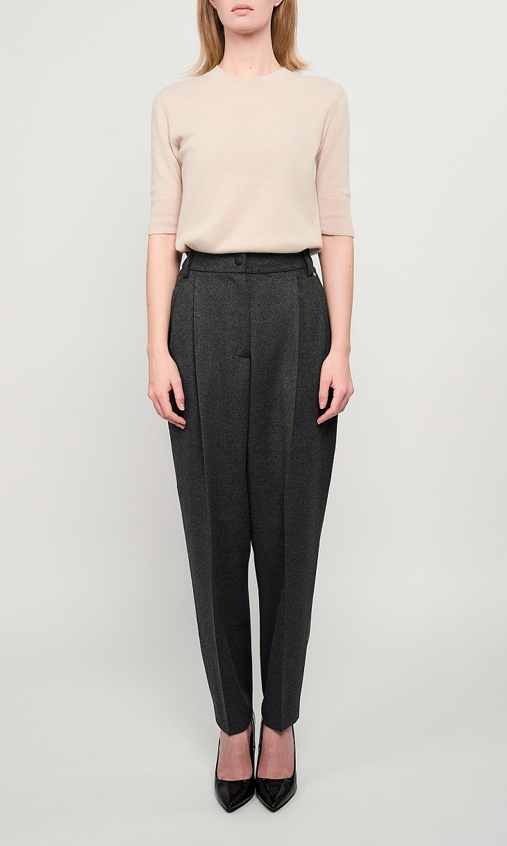 ANDRE MAURICE: Брюки из шерсти и кашемира