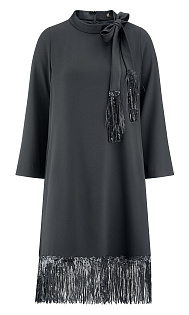 Платье с бахромой