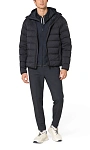 HUGO BOSS: Пуховик с капюшоном