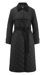 Стеганое пальто