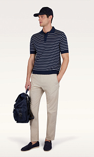 Поло в полоску