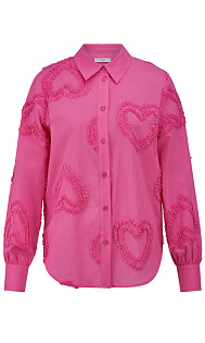 Рубашка из хлопка с сердечками