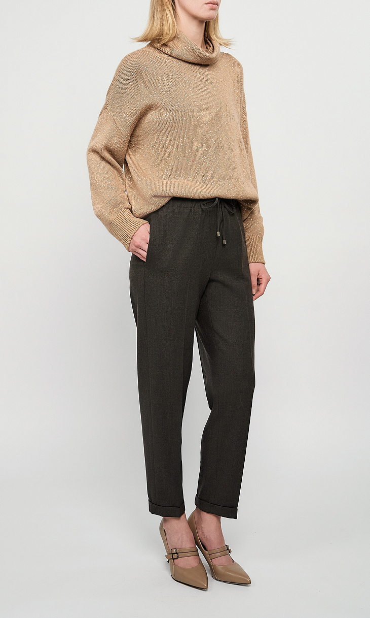 ANDRE MAURICE: Брюки из шерсти