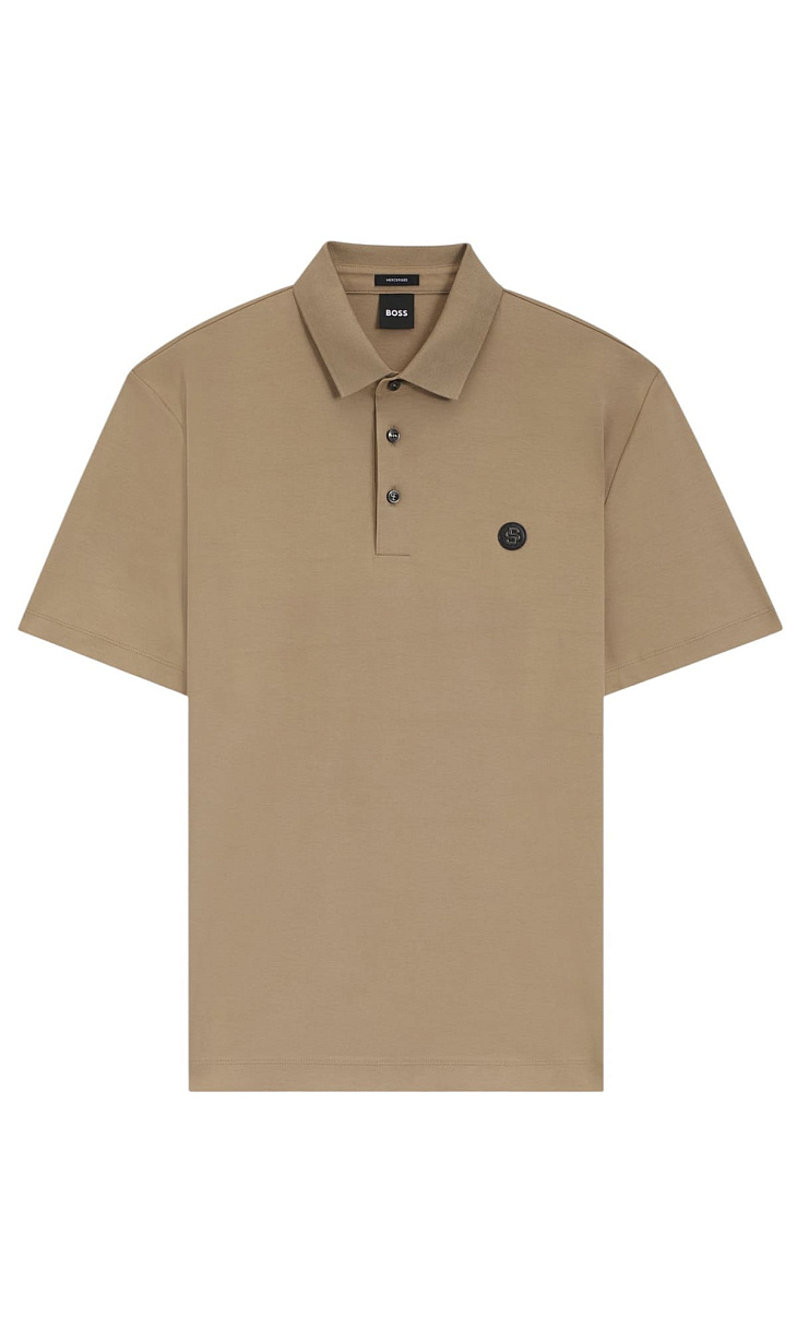 HUGO BOSS: Поло из хлопка