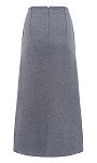 HUGO BOSS: Юбка из шерсти и кашемира