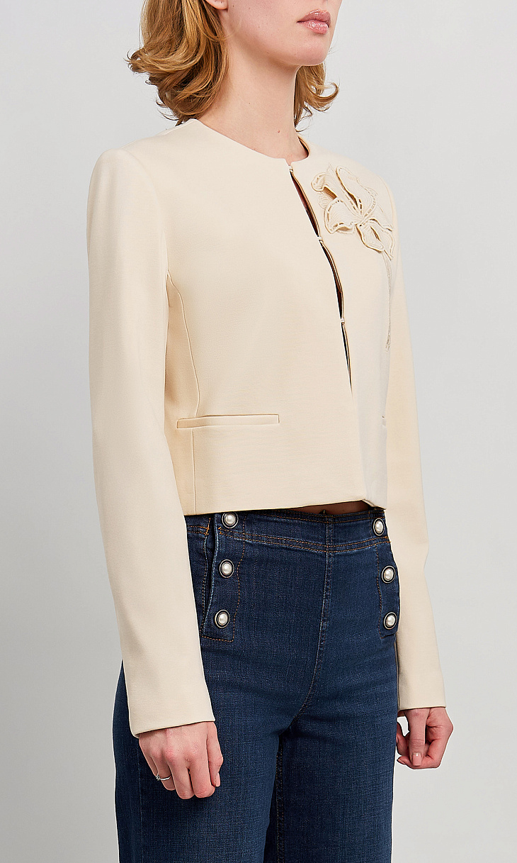 TWINSET: Жакет с аппликацией