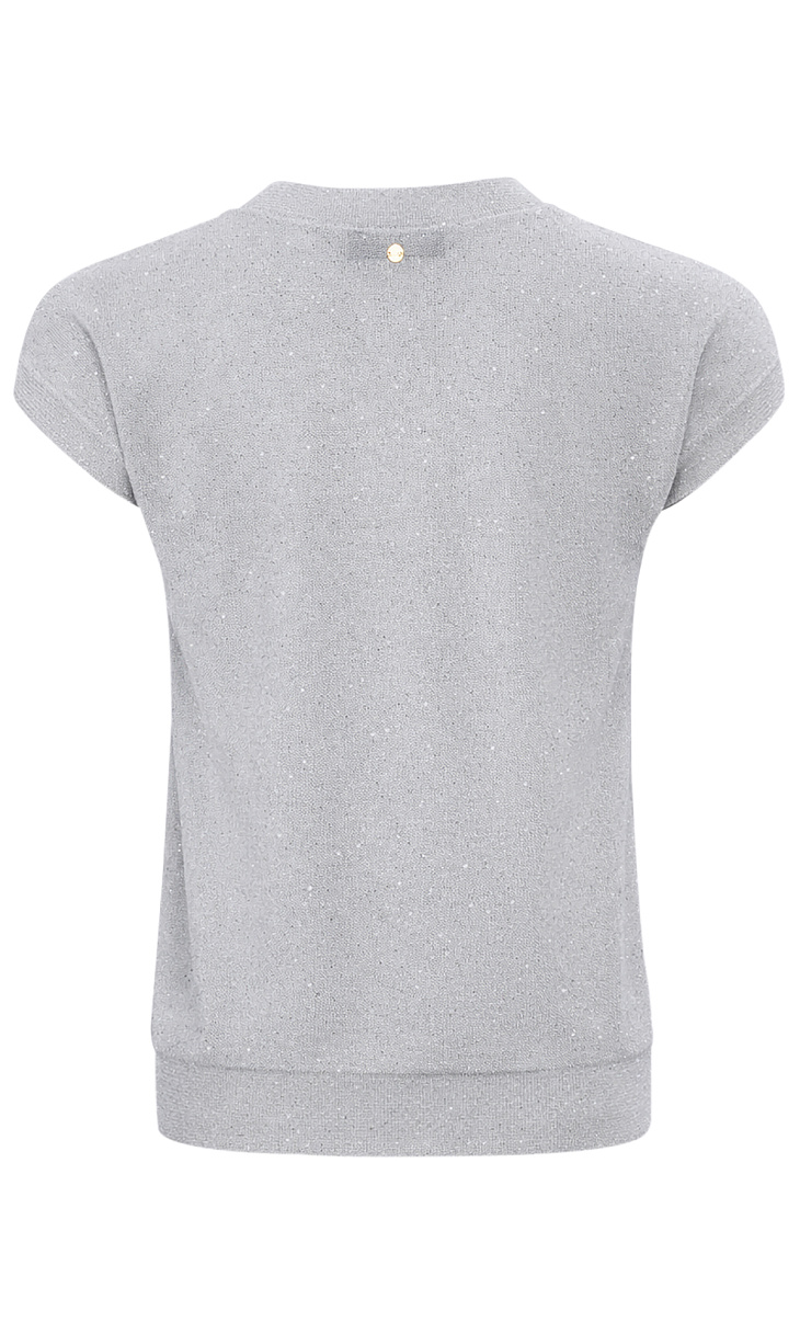 ANDRE MAURICE: Пуловер с пайетками