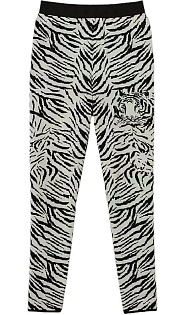 Брюки с принтом