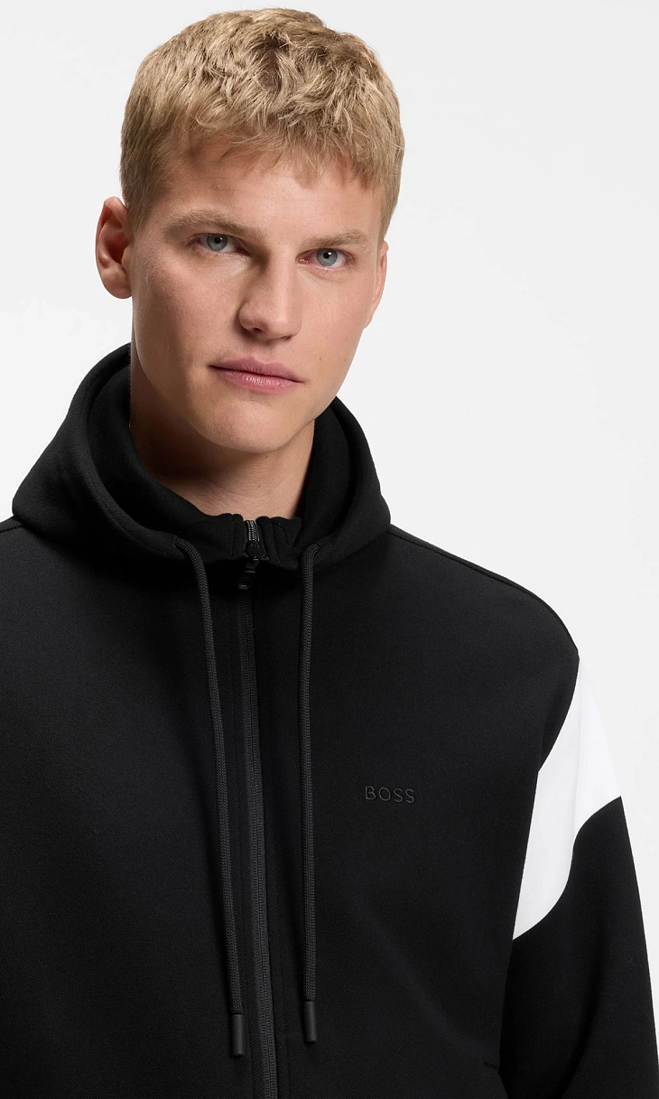 HUGO BOSS: Толстовка на молнии