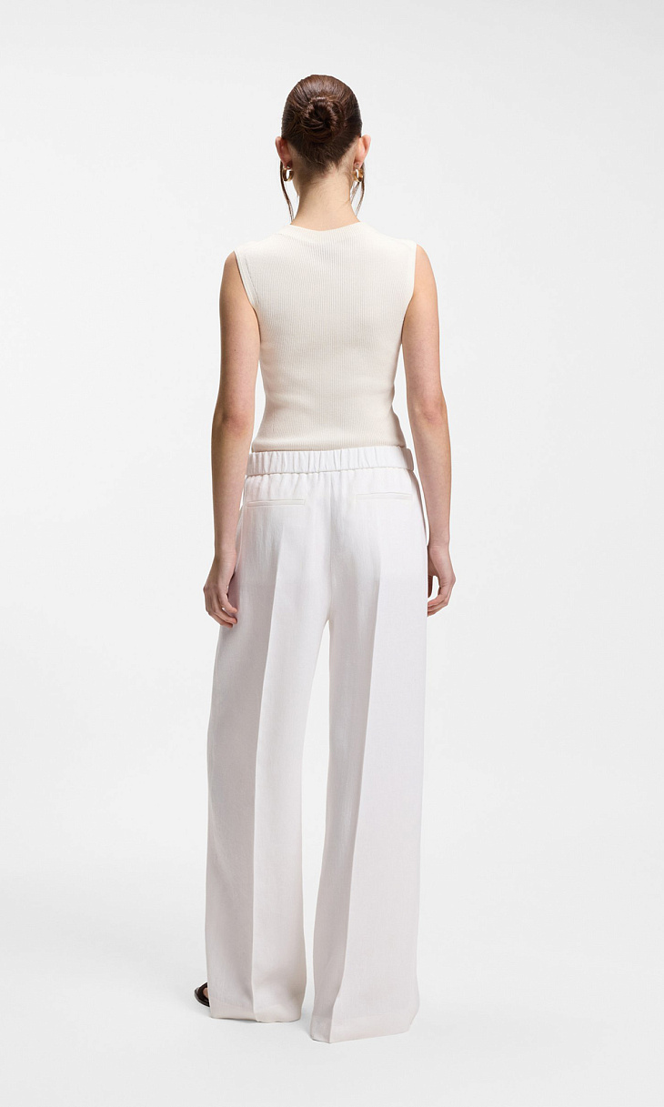 HUGO BOSS: Брюки из льна