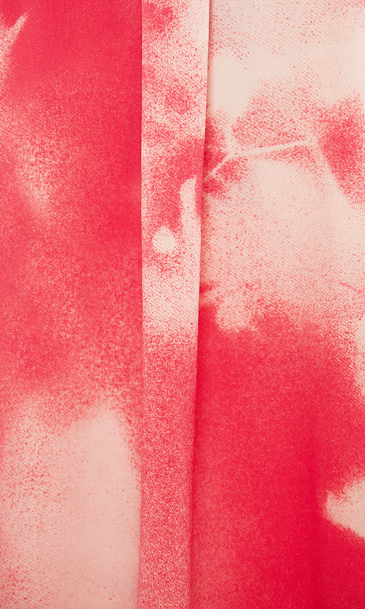 HUGO BOSS: Блуза с принтом