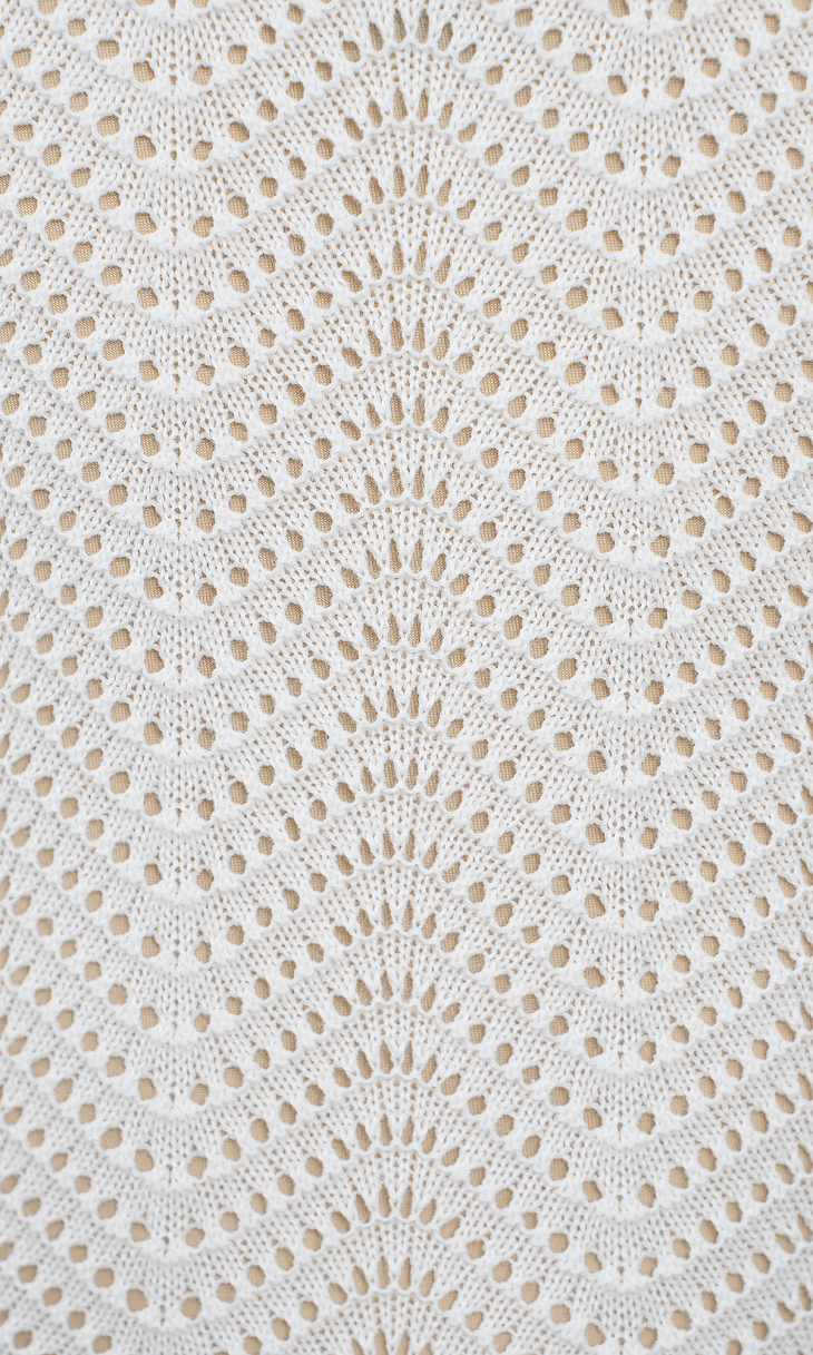 TWINSET: Ажурное платье с воланами