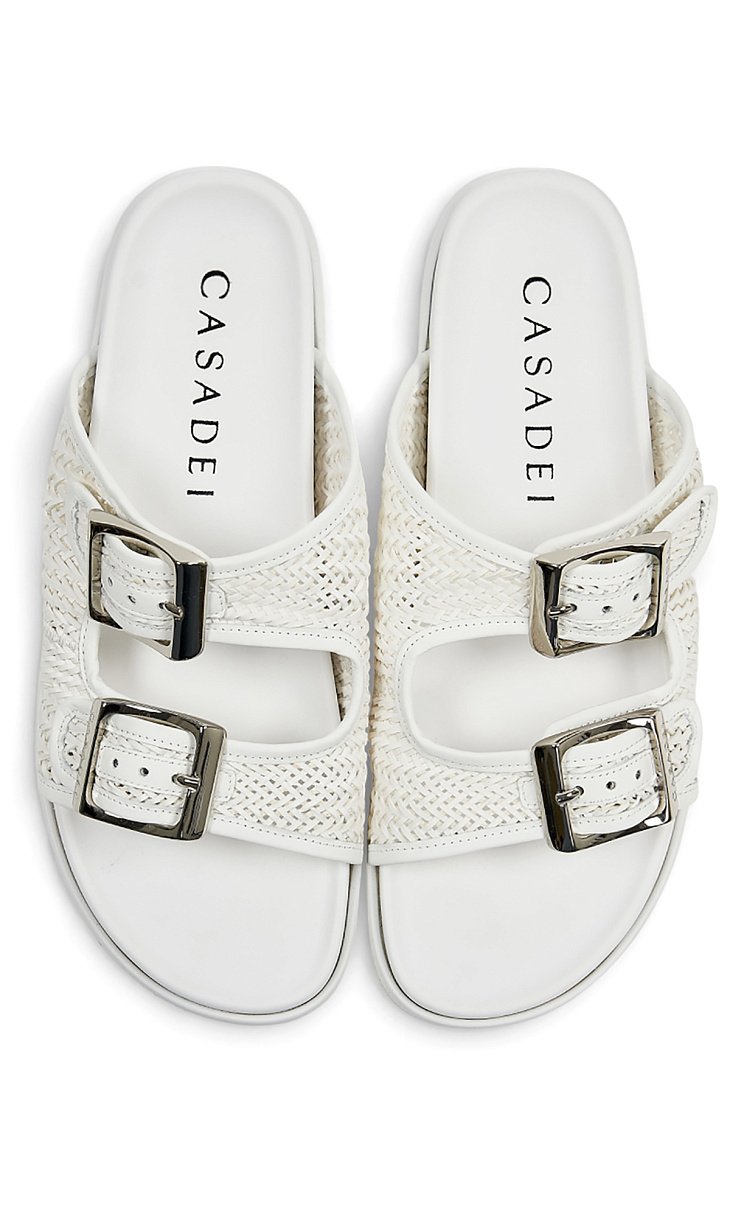 CASADEI: Плетеные шлепанцы