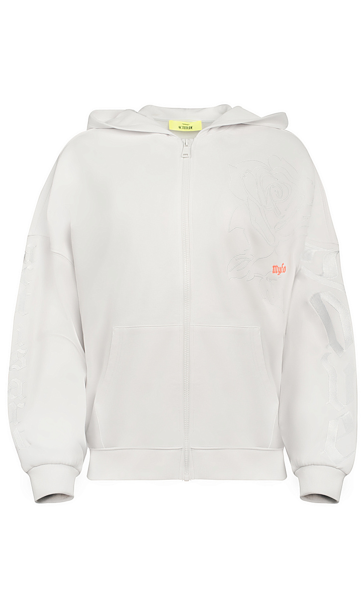 TWINSET: Толстовка с вышивкой