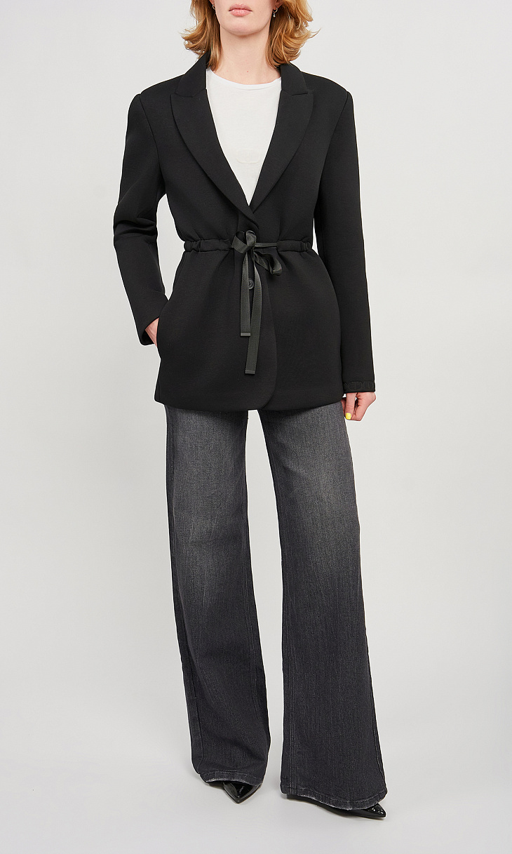 TWINSET: Пиджак с поясом