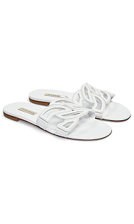 Шлепанцы из кожи