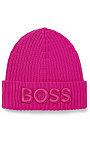 HUGO BOSS: Шапка-бини из шерсти