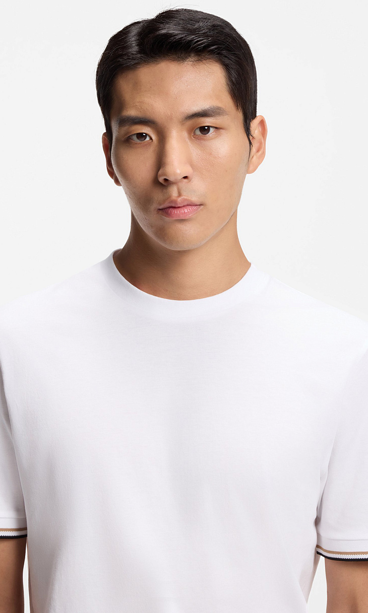 HUGO BOSS: Футболка из хлопка