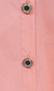 Юбка из поплина с пуговицами