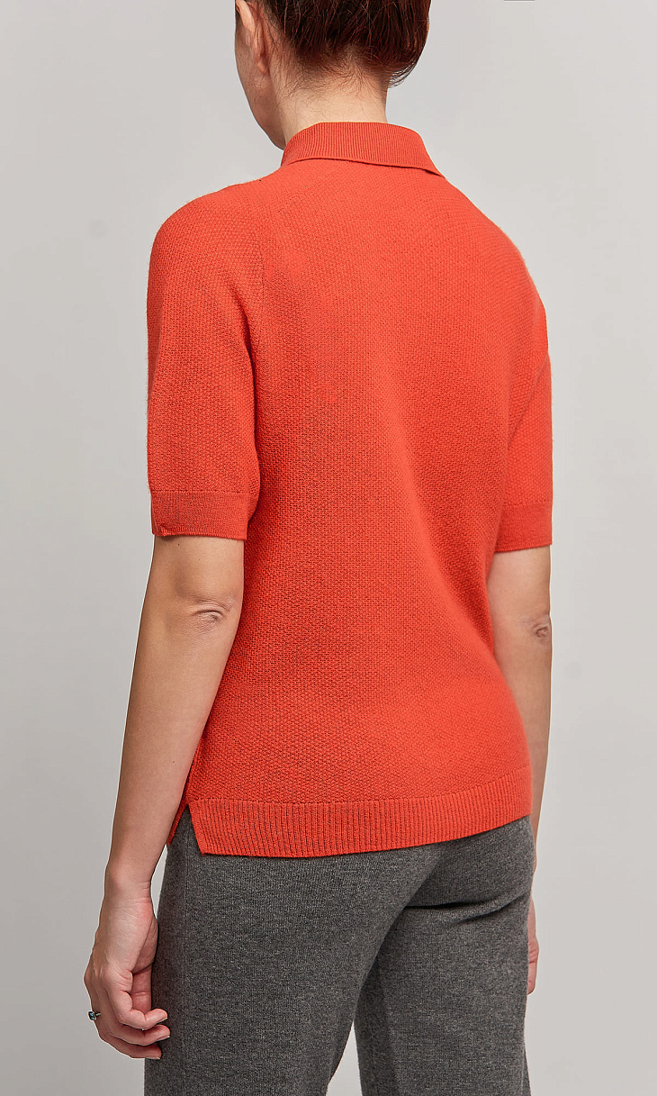 BOGNER: Поло из шерсти и кашемира