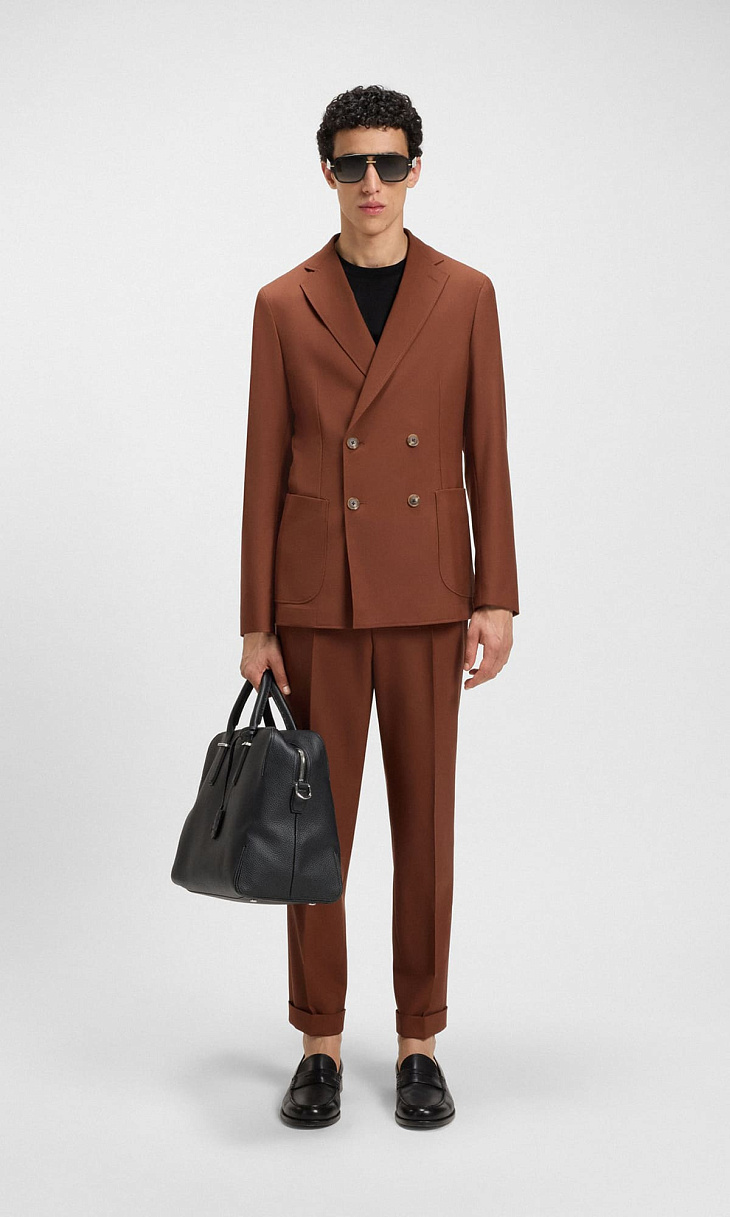 HUGO BOSS: Футболка из хлопка