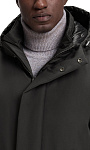 HUGO BOSS: Пуховик с капюшоном