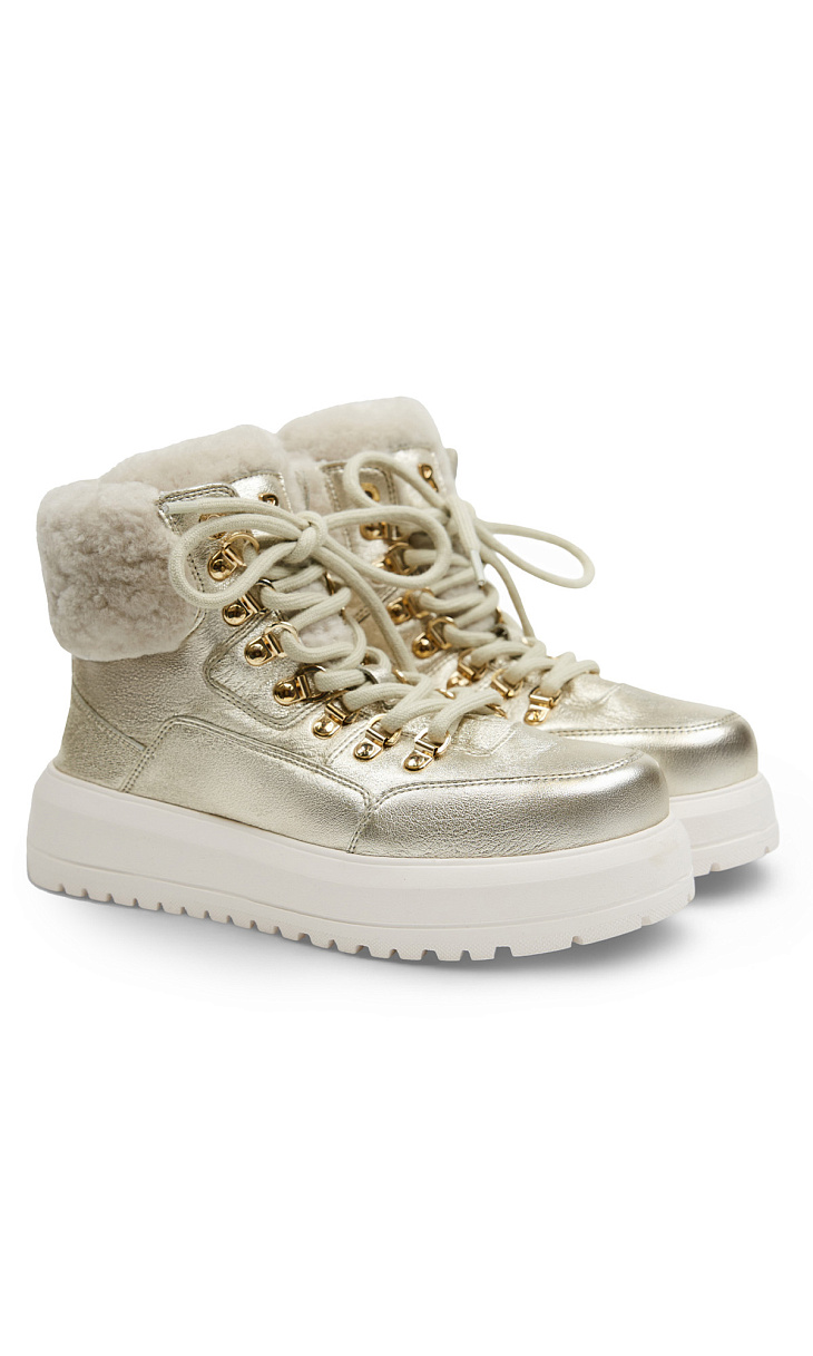 BOGNER: Ботинки с мехом