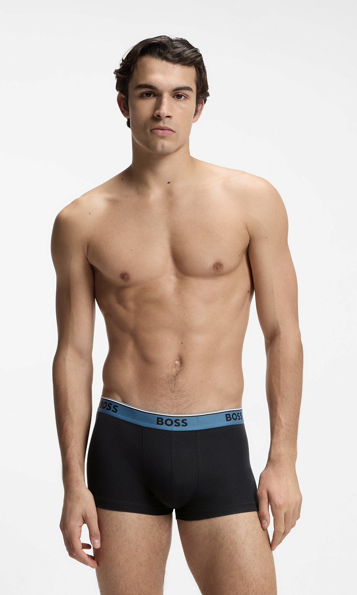 HUGO BOSS: Комплект трусов из хлопка
