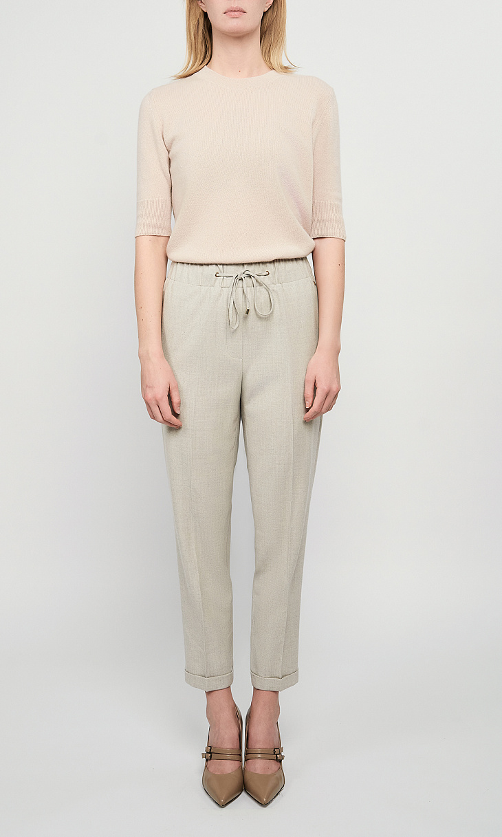 ANDRE MAURICE: Брюки из шерсти