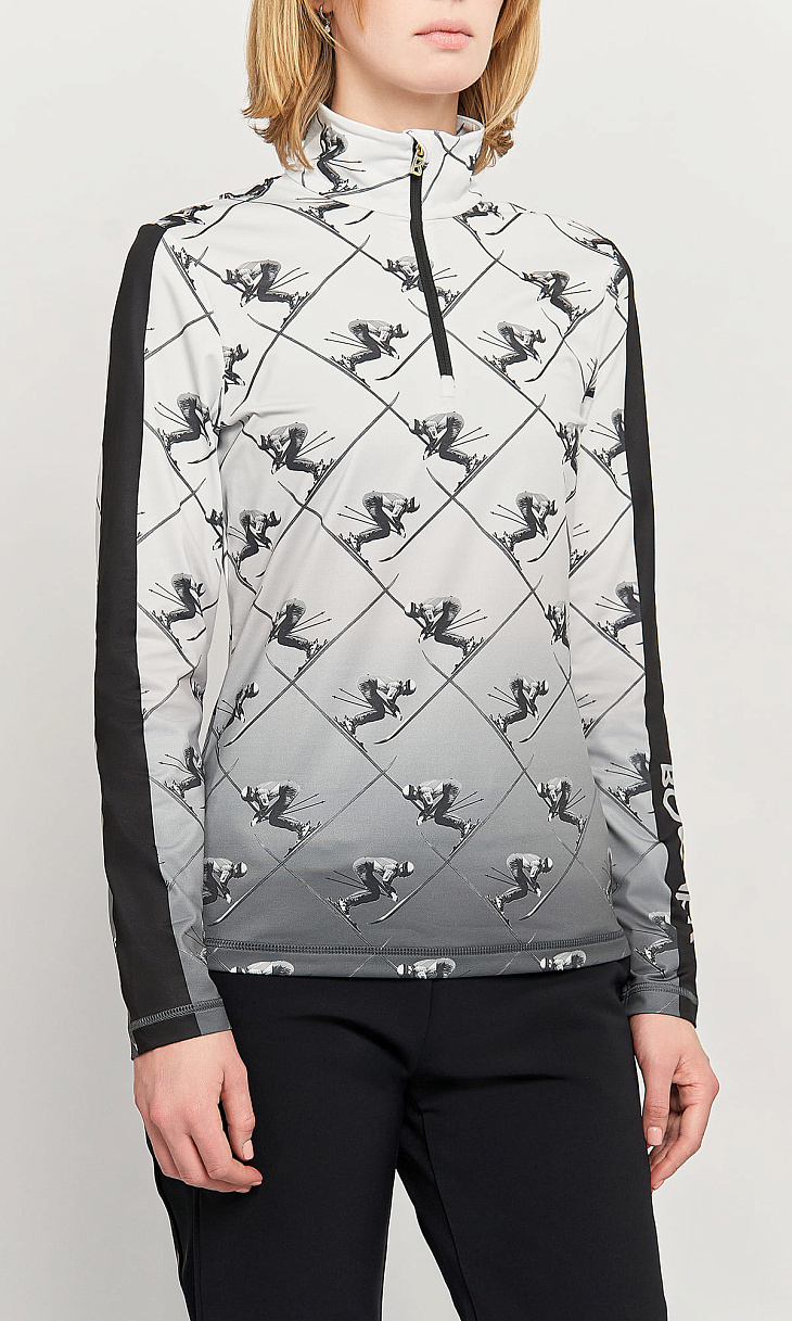 BOGNER: Лонгслив с молнией