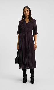 Плиссированное платье