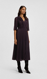 Плиссированное платье