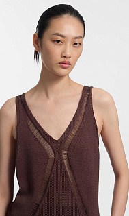 Вязаный топ