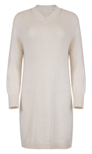 Платье из кашемира и шелка