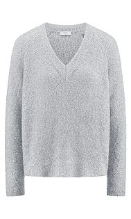 Пуловер с люрексом