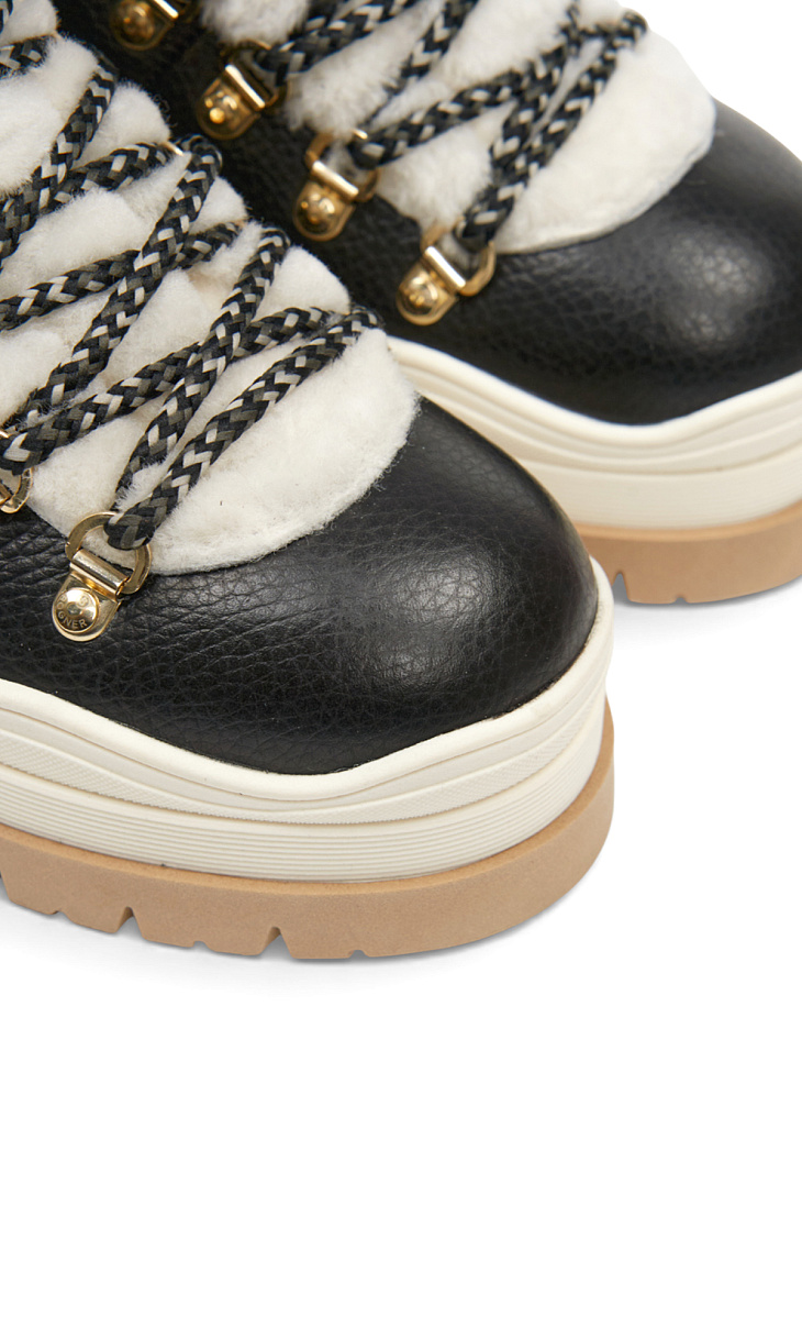 Bogner: Ботинки из кожи и меха